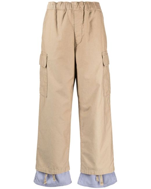 Undercover layered-design trousers