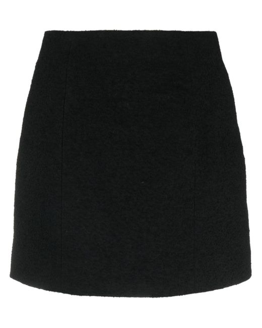 Patou high-waisted A-line miniskirt