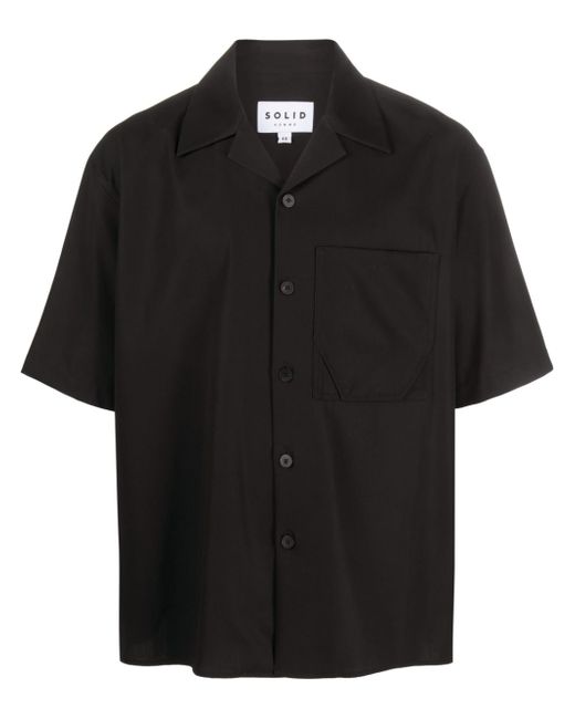 Solid Homme short-sleeve shirt