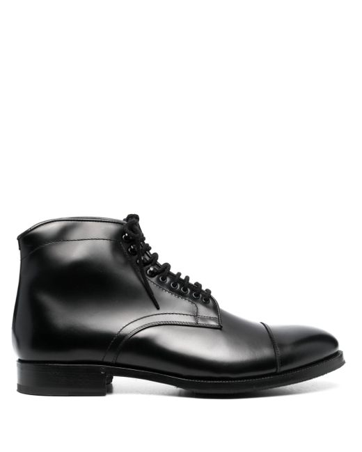 Lidfort lace-up leather boots