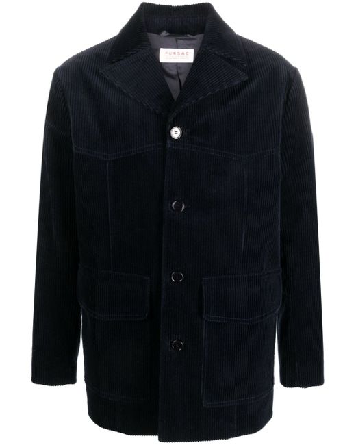 Fursac single-breasted corduroy jacket
