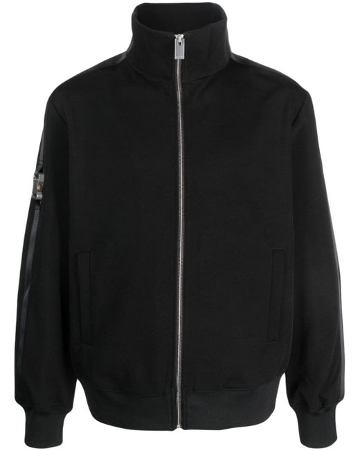 1017 Alyx 9Sm buckle-detail zip-up sweatshirt