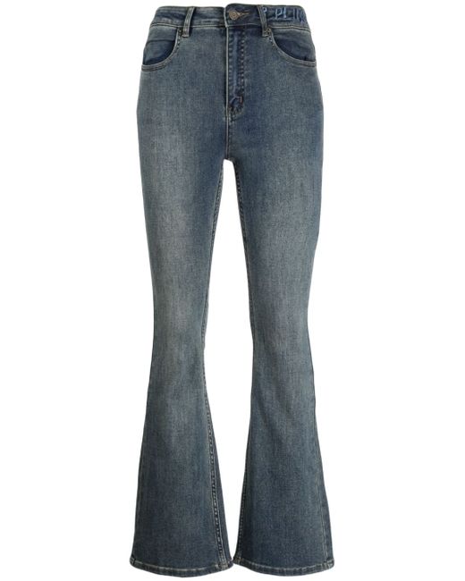 b+ab high-rise flared jeans