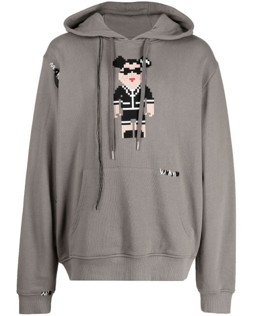 Mostly Heard Rarely Seen graphic-print hoodie