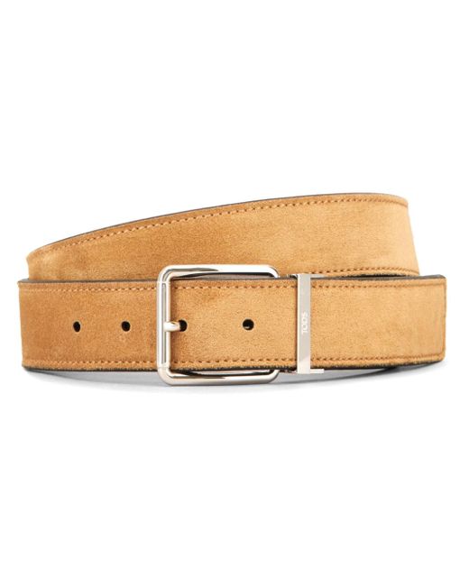 Tod's square-buckle reversible belt