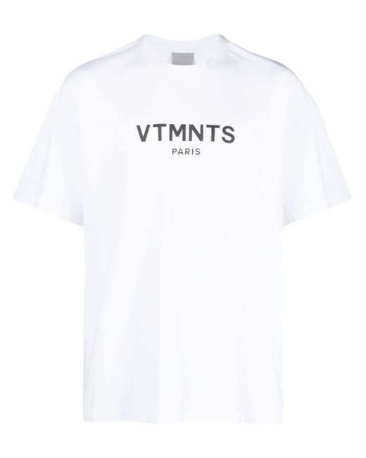 Vtmnts logo-print T-shirt