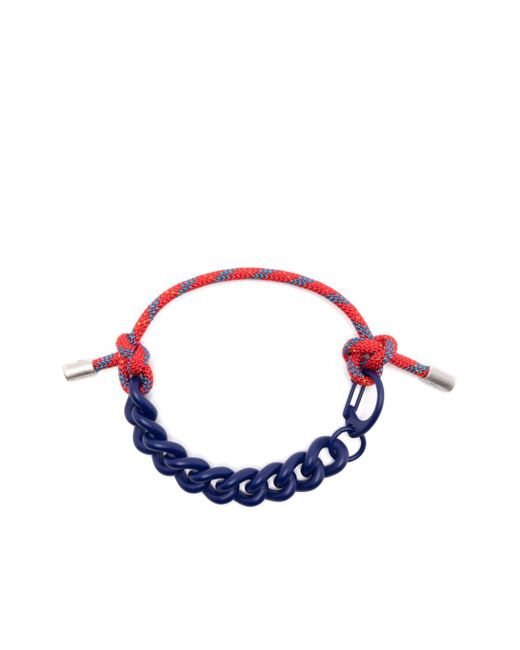 Oamc chain-link rope bracelet
