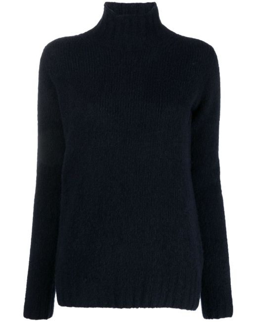 Gentryportofino high-neck virgin wool-blend jumper