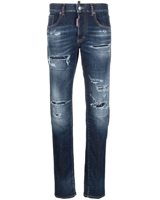 Dsquared2 ripped skinny jeans