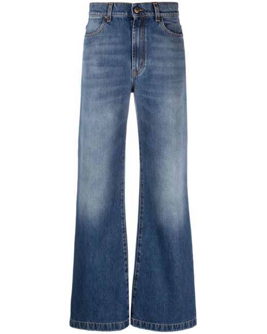 La Double J. high-waisted flared jeans