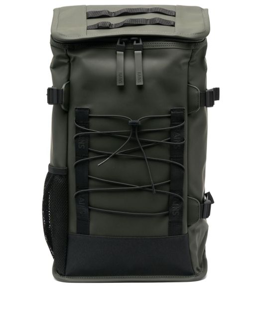 Rains logo-strap buckle-fastening backpack