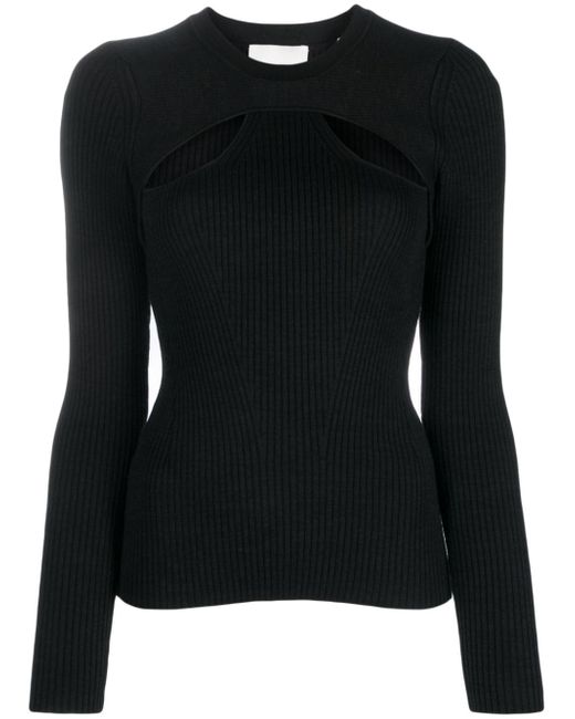 Isabel Marant cut-out ribbed top