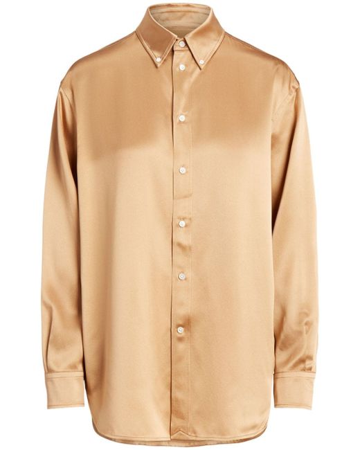 Polo Ralph Lauren long-sleeve silk shirt