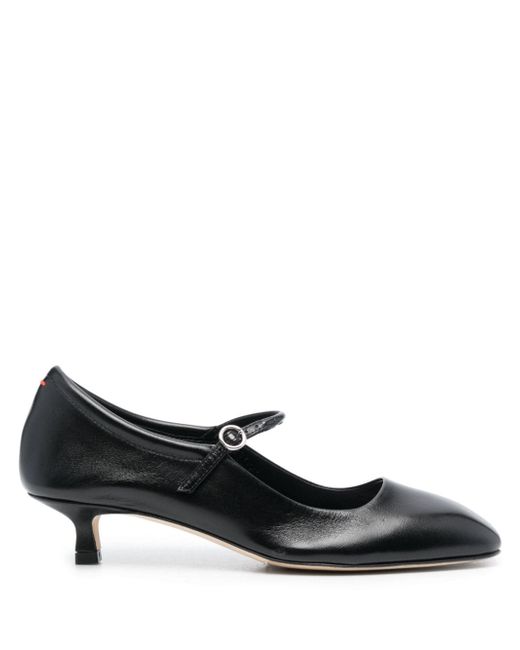 Aeyde Ines 40mm leather pumps