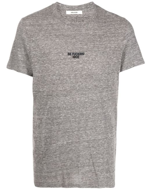 Zadig & Voltaire slogan-print T-shirt
