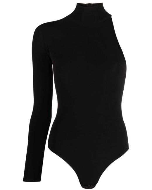 Atu Body Couture one-sleeve stretch-jersey bodysuit