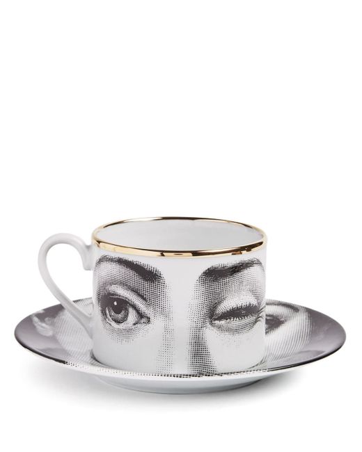 Fornasetti Lantipatico tea cup