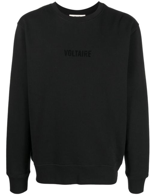Zadig & Voltaire logo-print cotton sweatshirt