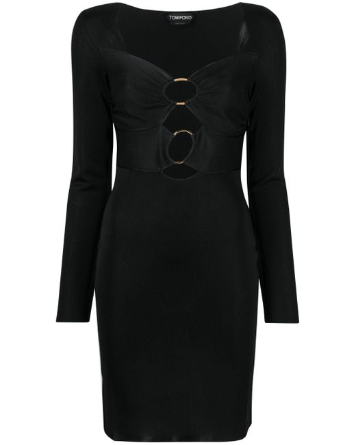 Tom Ford cut-out knitted minidress