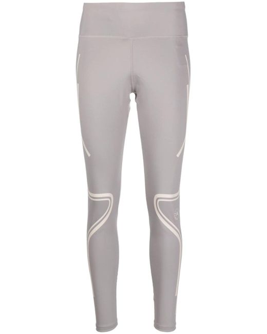 Adidas by Stella McCartney logo print performance leggings