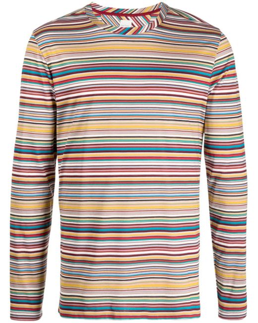 Paul Smith striped long-sleeve T-shirt