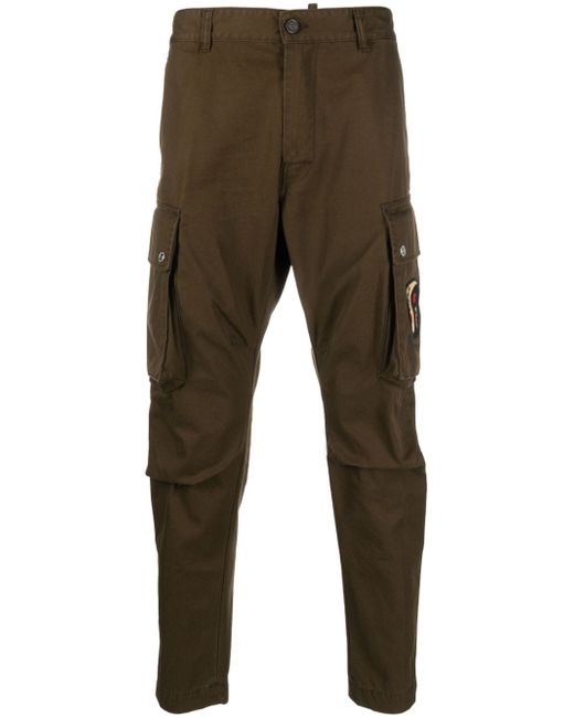 Dsquared2 tapered-leg cargo trousers