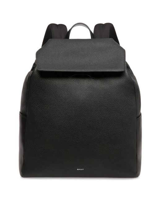 Bally logo-print toggle-fastening backpack