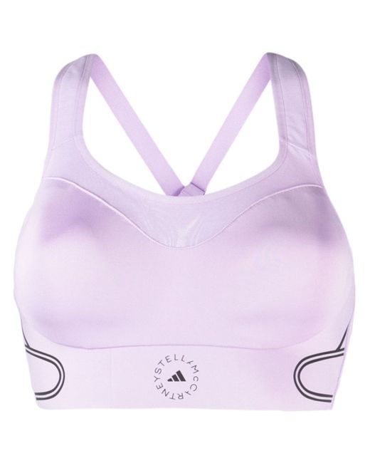 Adidas by Stella McCartney TruePace scoop-neck sports bra