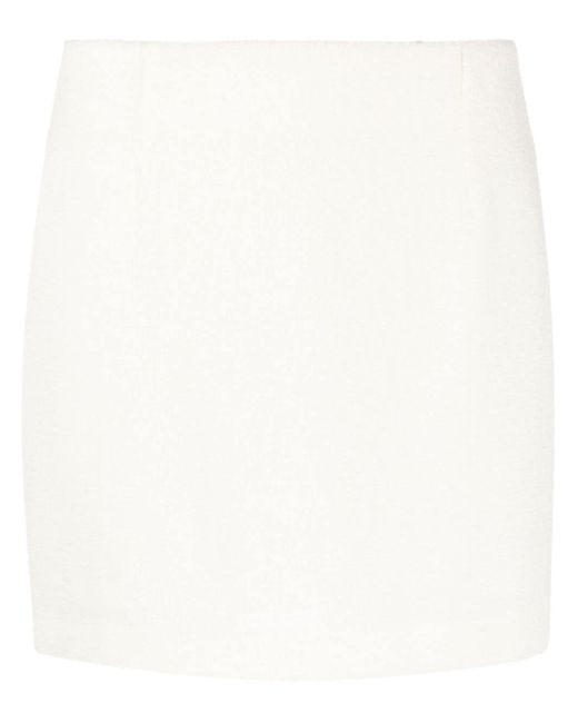 Tagliatore May virgin wool-blend miniskirt