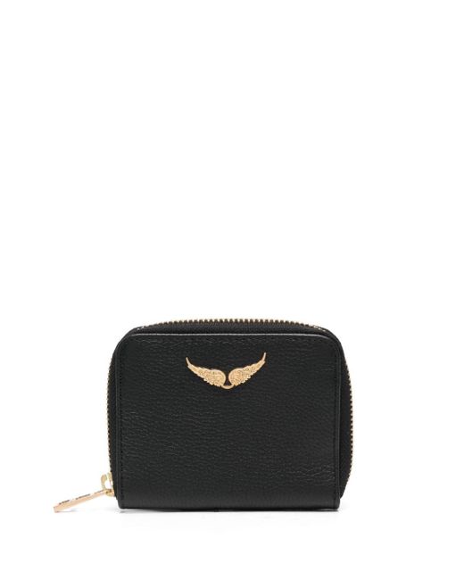 Zadig & Voltaire small ZV calf-leather wallet