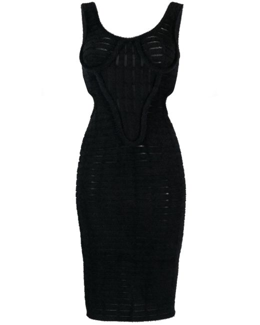 Genny cut-out detail bodycon dress
