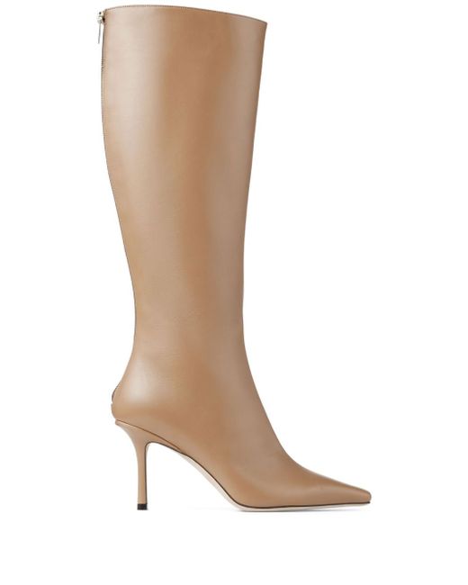 Jimmy Choo Agathe 85mm pointed-toe boots