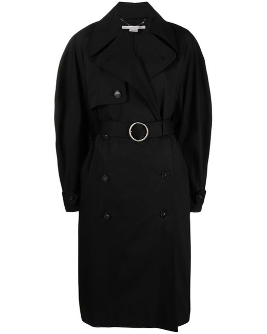 Stella McCartney double-breasted belted trench coat