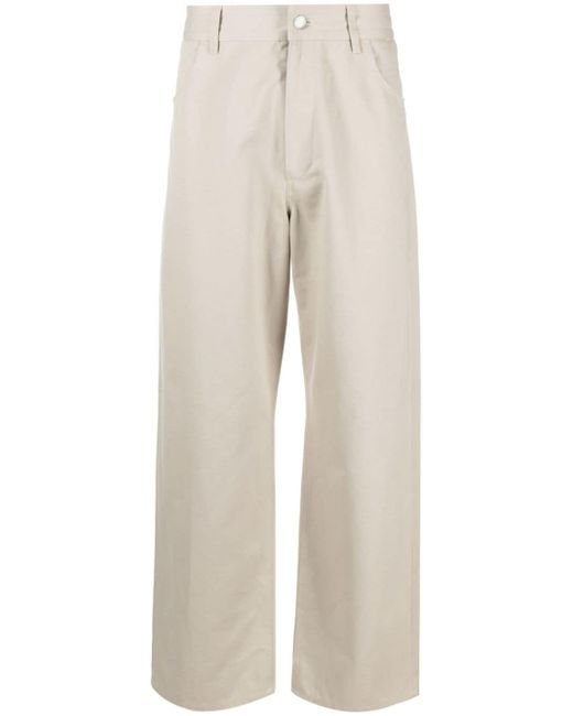 There Was One wide-leg gabardine trousers