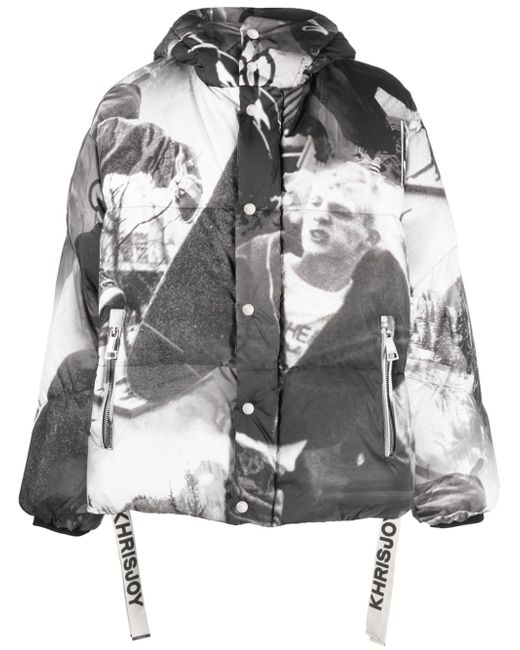 Khrisjoy photograph-print padded jacket