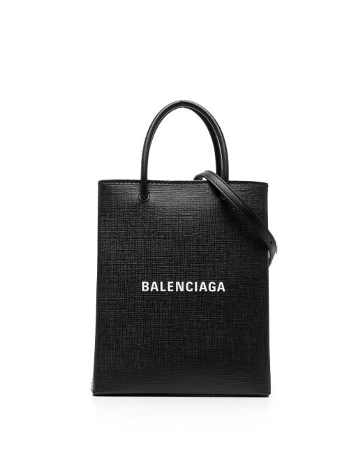 Balenciaga logo-print tote bag