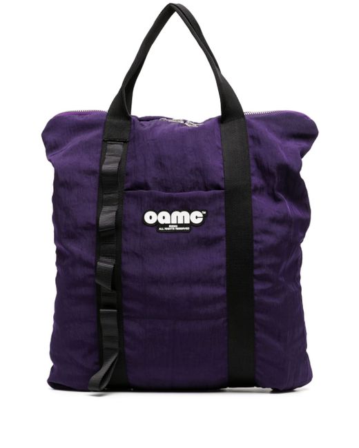Oamc logo-patch tote bag