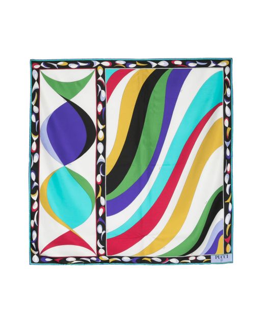 Pucci abstract-print scarf