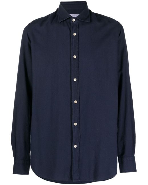 Boglioli long-sleeve buttoned shirt