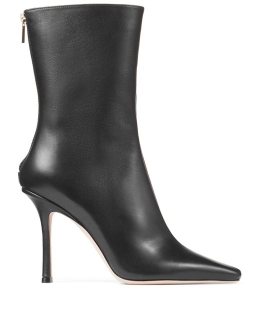 Jimmy Choo Agathe 100mm pointed-toe boots