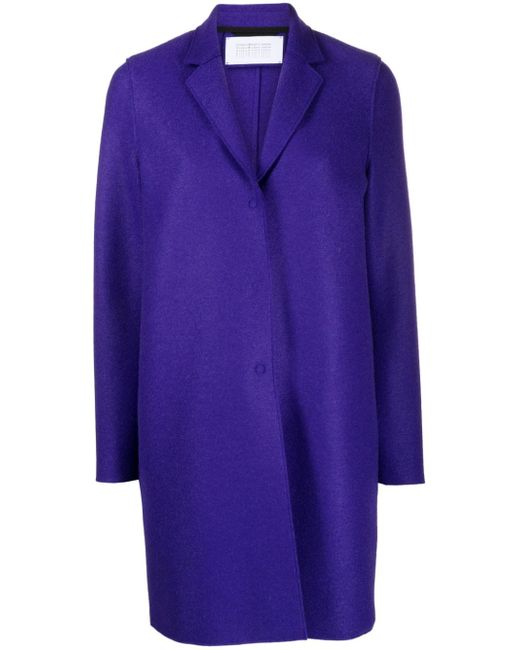 Harris Wharf London notched-lapels wool trench coat