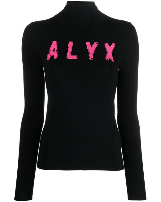 1017 Alyx 9Sm logo intarsia-knit jumper