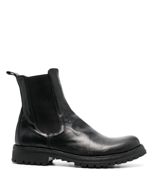 Officine Creative leather slip-on boots