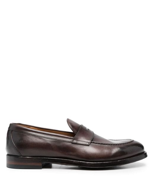 Officine Creative Tulane 002 leather loafers