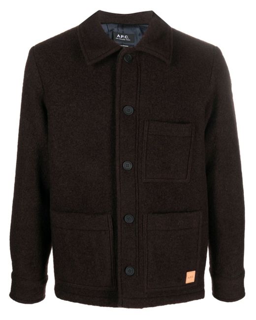 A.P.C. Emile wool-blend jacket