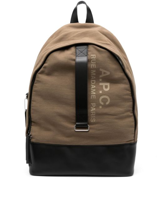 A.P.C. Sense logo-print backpack