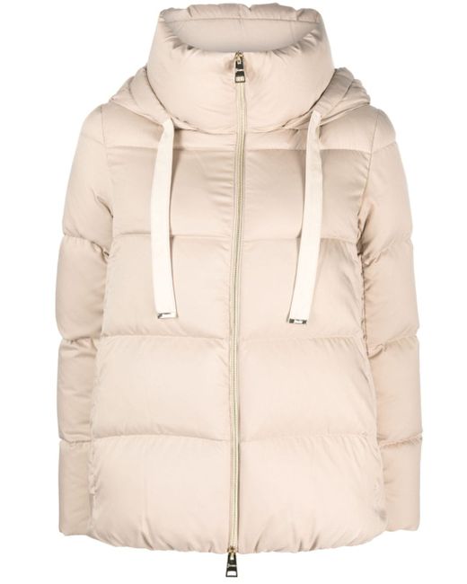 Herno funnel-neck padded puffer jacket