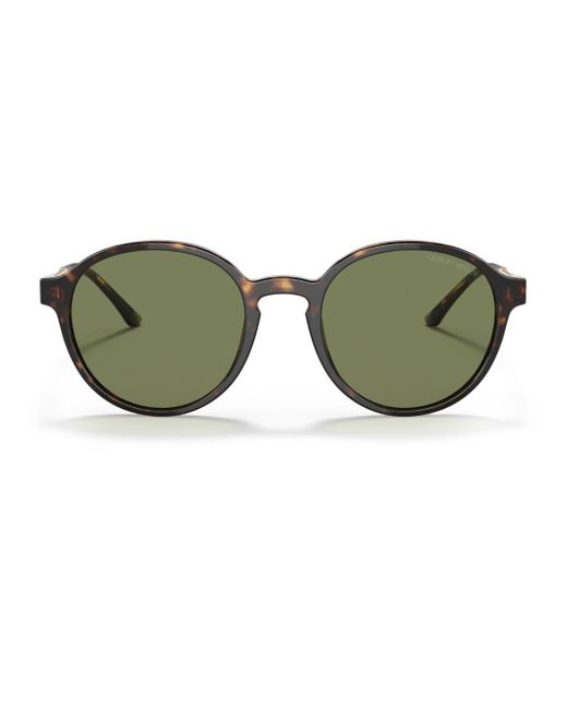 Giorgio Armani Panto round-frame sunglasses