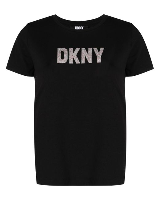 Dkny logo-stamp short-sleeve T-shirt