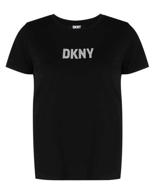 Dkny logo-reflective T-shirt